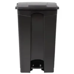 Jantex Küchenpedaleimer schwarz 87L