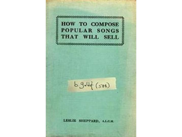 Bob Geldof - How To Compose Popular Songs That S