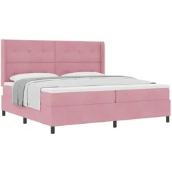 vidaXL, Boxspringbett, Inlenar (Knopfheftung) (200 x 200 cm)