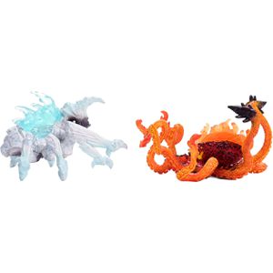 schleich Spielfigur ELDRADOR 70826, ab 6 Jahre, Eiskäfer vs. Feuerkrake, 2 Stück