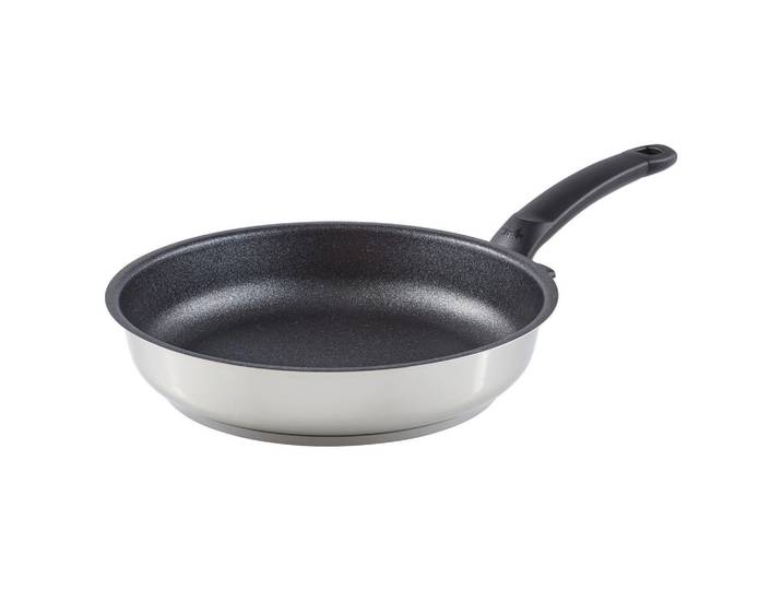 Fissler Bratpfanne, Silberfarben, Metall, antihaftbeschichtet, Kochgeschirr, Pfannen, Bratpfannen