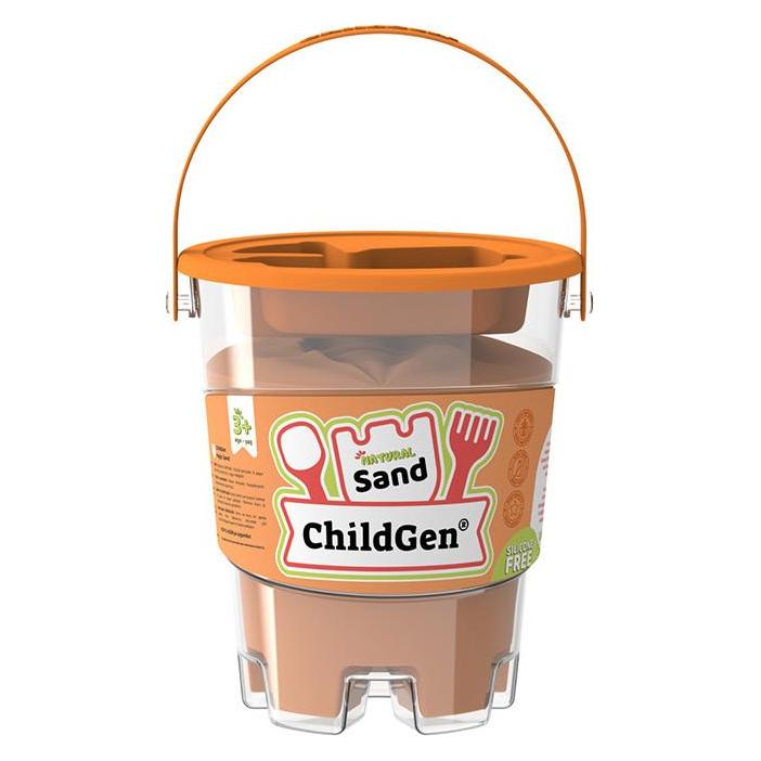 ChildGen Orangefarbener Sand mit Ausstechform (59176595)
