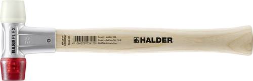 Halder BASEPLEX 3968.025 Schonhammer ergonomischer Griff, hart 215g 270mm 1St.