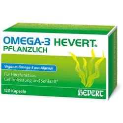 OMEGA-3 HEVERT pflanzlich Weichkapseln 120 St