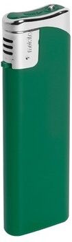 Briquet publicitaire rechargeable vert