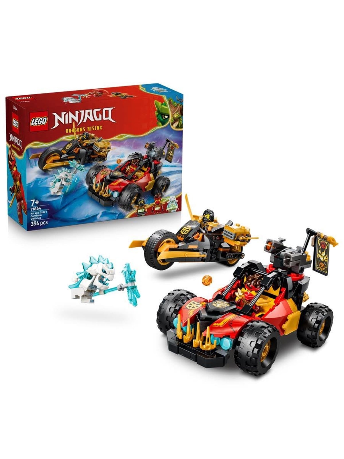 LEGO Ninjago 71864 Kais und Coles Kombi-Flitzer