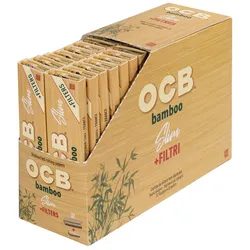 Bamboo Slim King Size Longpapes mit Tips - 32 Heftchen