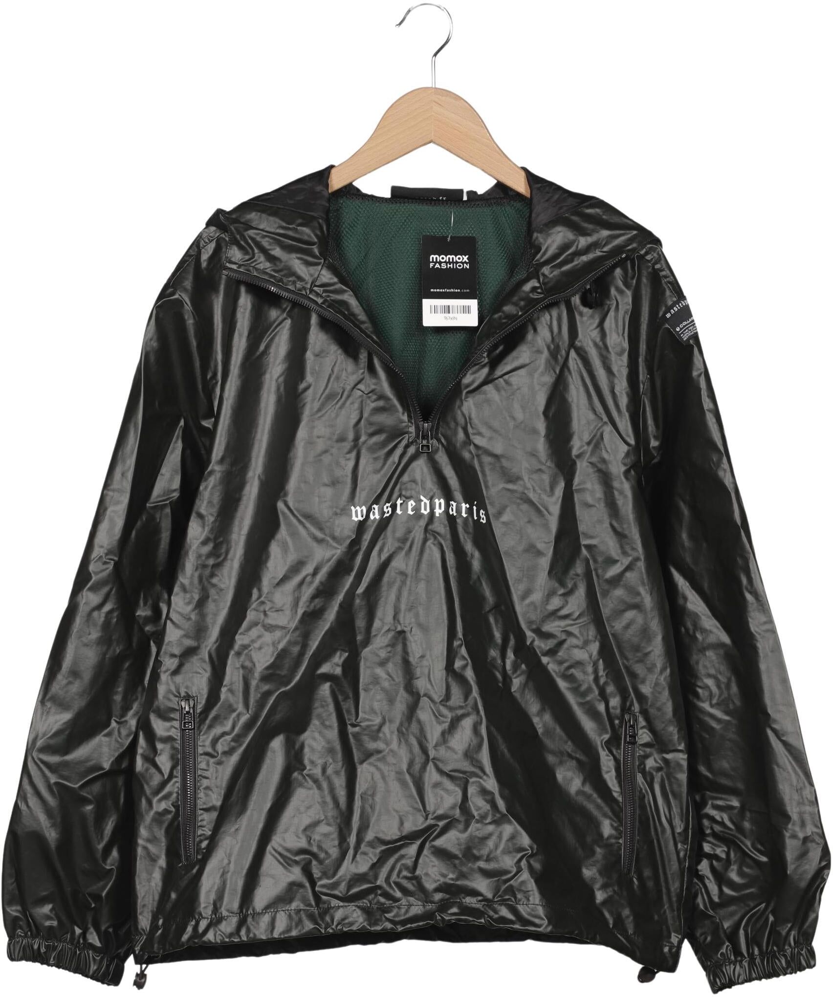 Wasted Paris Damen Jacke, Schwarz, Gr. S, Synthetik - Second Hand