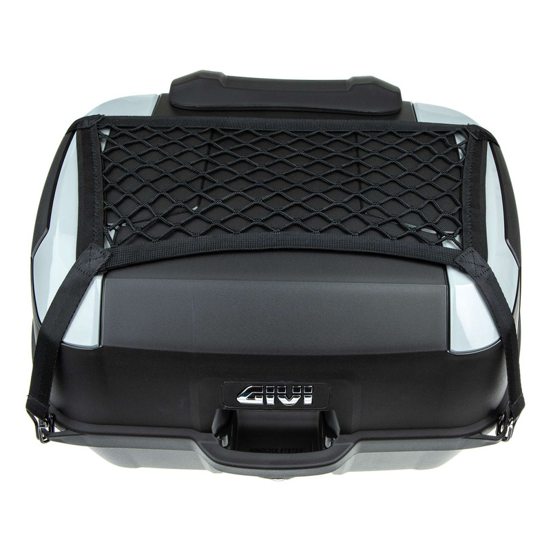 Top Case Givi Monolock B45+ avec filet, dosseret, tapis interne et pla