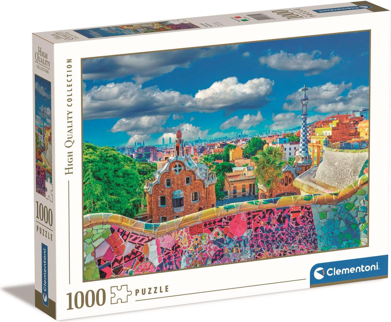 Clementoni Supercolor Puzzel Stad - 1000 stukjes