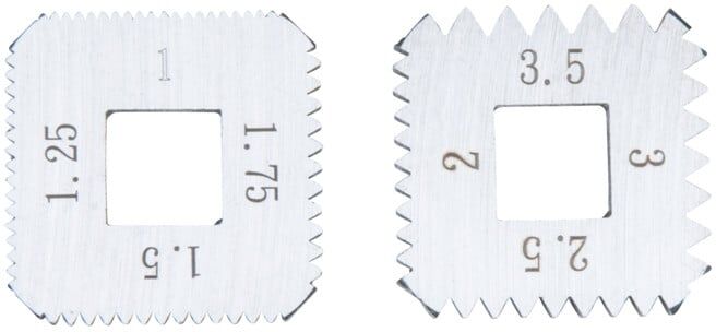 KS Tools Jeu de mors de rechange métrique, pour 150.1430 (150.1431)