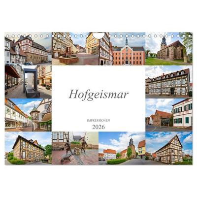 Hofgeismar Impressionen (Wandkalender 2026 DIN A4 quer), CALVENDO Monatskalender