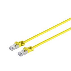 MicroConnect SFTP701Y RJ45 Patchkabel 1 m Gelb 1 St.