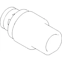 Dornbracht Umstellung 09213408120-06 09213408120 D.30 x 56 mm platin matt