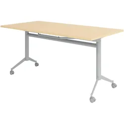 Bümö, Schreibtisch, Klapptisch fahrbar KF (160 x 80 x 75 cm)