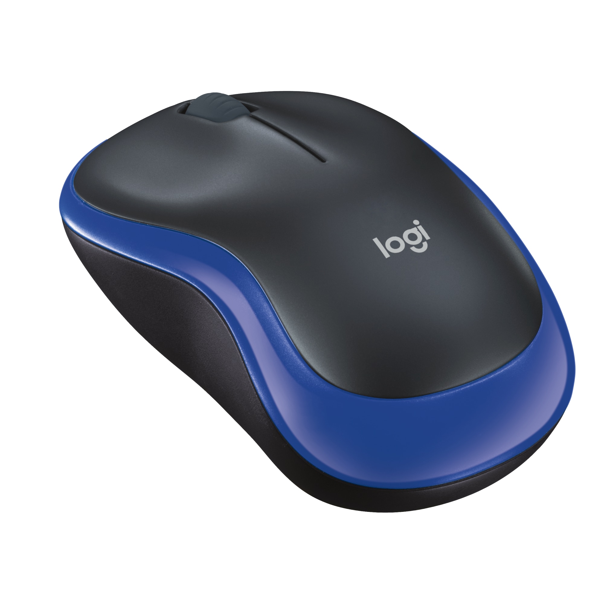 Logitech M185 Kabellose Maus Blau 910-002239