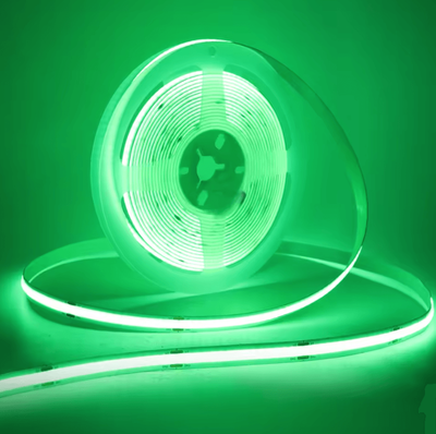 Inspire Curations 8MM COB LED Motion Sensor Strip Light 320 LEDs Per Meter green 0.5m