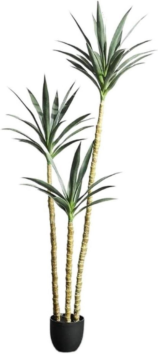 Decoratieve Kunstboom met Pot - Groen - Hoogte: 180 cm