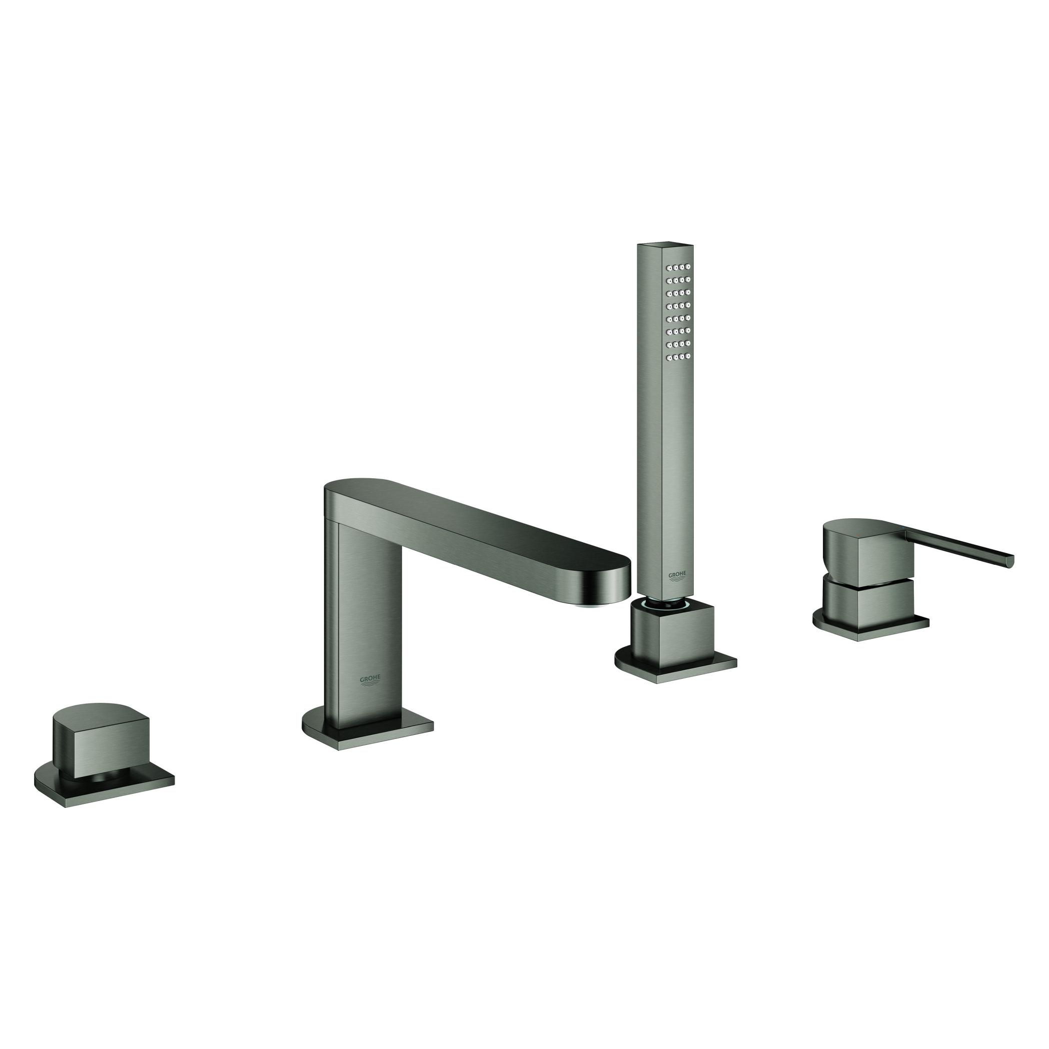 Grohe 4-Loch-Wannenkombination PLUS hard graphite gebürstet (29307AL3)