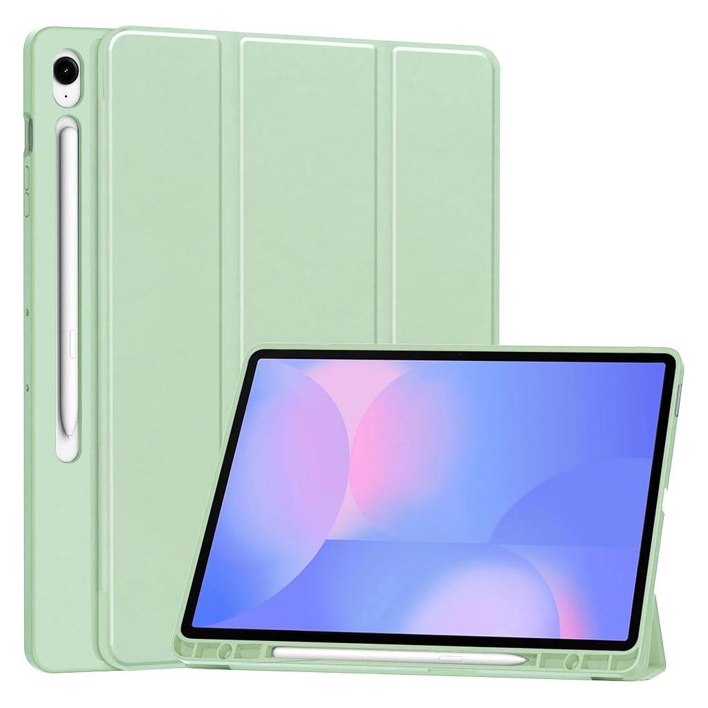 Techsuit - Flex Trifold (with Pencil Holder) - Samsung Galaxy Tab S10 FE Plus - Matcha Green (Samsung Galaxy Tab S10 FE) (57815865)