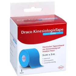 Draco Kinesiologietape 5 cmx5 m türkis 1 St