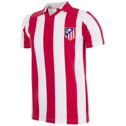 Copa Football, Herren, Fussballtrikot, Atlético Madrid 1985 - 86 Retro Trikot (S), Rot