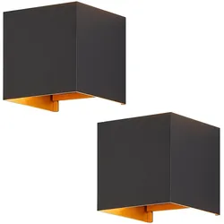 LED WANDLEUCHTE Inspiration 2er-Set Wandlampe