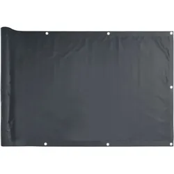 vidaXL Balkon-Sichtschutz Anthrazit 90x300 cm Oxford-Gewebe
