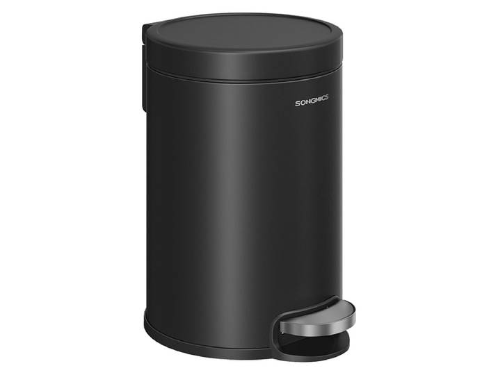SONGMICS Abfalleimer black
