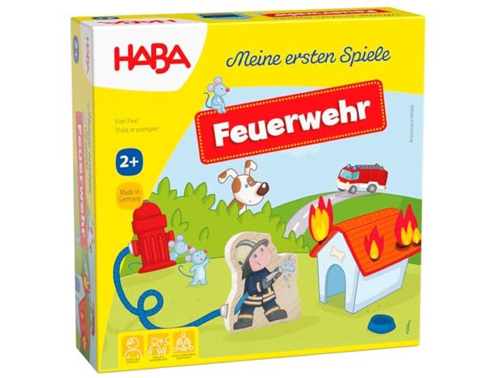 HABA My Very First Games – Fire! Fire!, games for 2 year olds, 303807