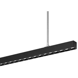 Siteco 51MX34DC4DBB Silica 21Office-Leuchte,LED,19.200lm840, direkt/indirekt,abgehängte Montage