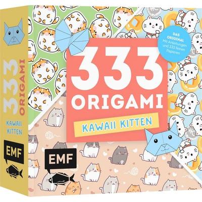 333 Origami – Kawaii Kitten – Niedliche Papiere falten für Katzen-Fans, Taschenbuch von , Edition Michael Fischer / EMF Verlag, 978-3-7459-2154-0
