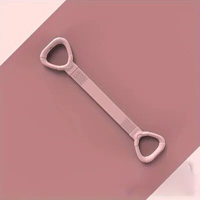 Smart Shopping Spot Figure 8 Resistance Band For Full Body Workout Strength Training & Yoga Fitness Strap light Pink