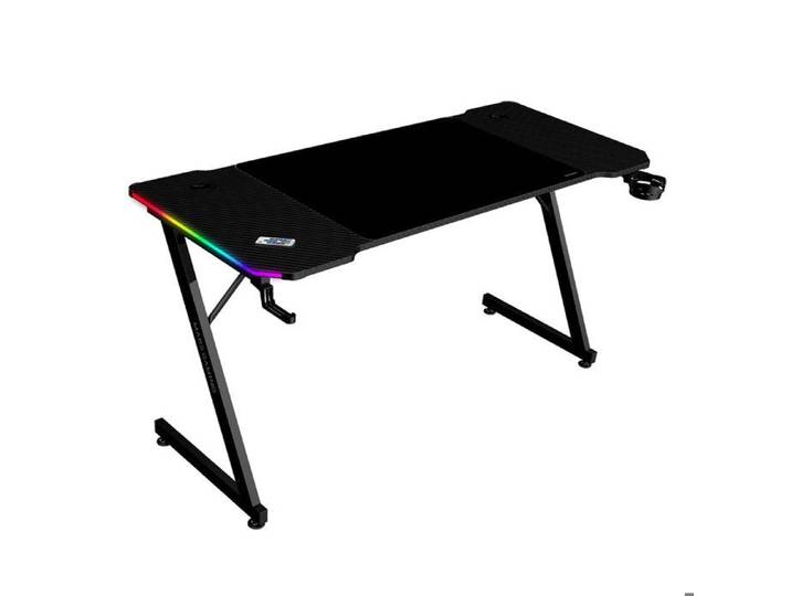Bureau gaming - MARS GAMING - MGD-X140RGB - Éclairage ARGB - Surface ergonomique - Structure métallique