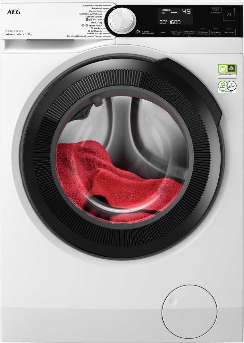AEG LR9586BN4 9000 serie AbsoluteCare Wasmachine