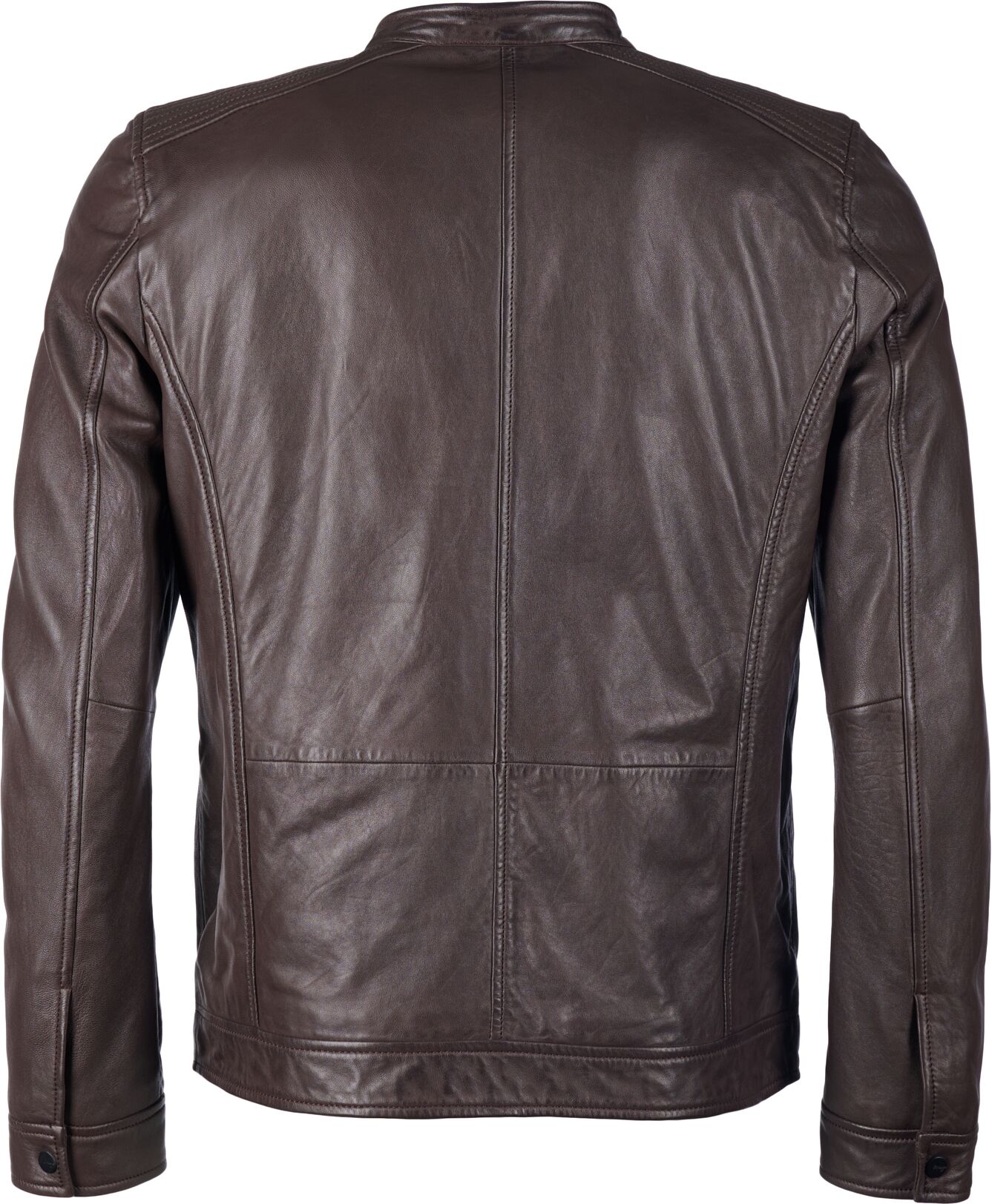 Lederjacke MAZE "Lederjacke 42024136", Herren, Gr. S, braun, Jacken Lederjacke