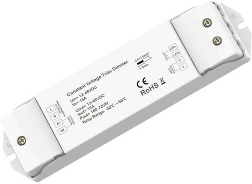 Isoled Phasenan-/abschnitt (40-230v)/push Eingangssignal Zu Pwm-Controller, 1 Kanal, 12-48v Dc 15a