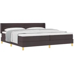 vidaXL, Boxspringbett, Mavonas (Linien-Design) (200 x 200 cm)