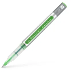 FABER-CASTELL Free Ink Tintenroller grau 0.7 mm Schreibfarbe: grasgrün