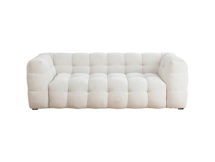 Kare-Design 3-Sitzer-Sofa, Weiß, Holz, Erle, massiv, 240x70x107 cm, Wohnzimmer, Sofas & Couches, Sofas, 3-Sitzer Sofas