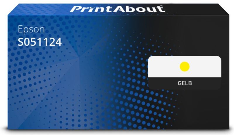 PrintAbout Toner kompatibel mit Epson S051124 - Gelb
