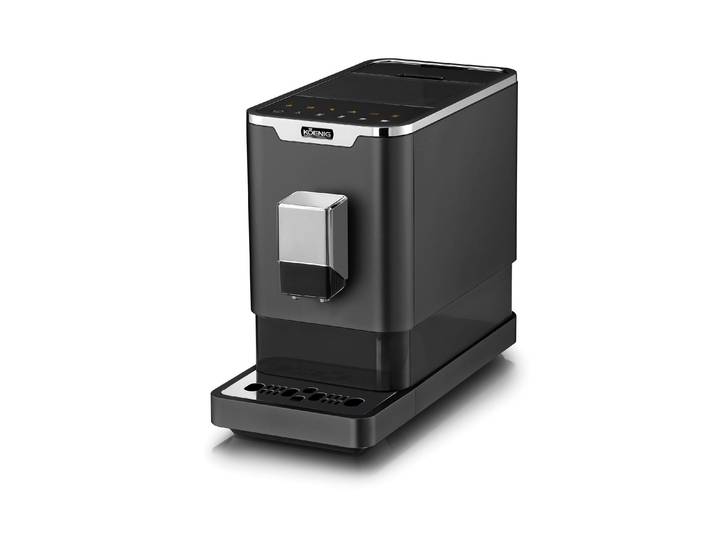 KOENIG Kaffeevollautomat Finessa Duo , Energieeffizienz: A+, anthrazit, H:31,5cm T:40,5cm, Kaffeevollautomaten, Kaffeevollautomat