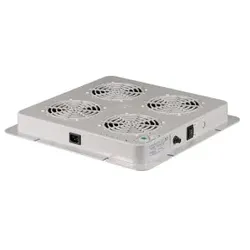 EFB PRO-LFD04AT.GR Dachlüfter 4-fach für PRO & ESV, Öffnung A, inkl. Thermostat, RAL7035 PROLFD04ATGR