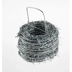 GreenYard Stacheldraht ca. 50 m, verzinkt, auf Rolle, Durchmesser ca. 1,6 mm