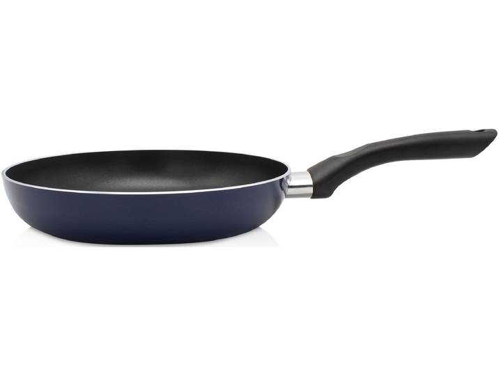 Bratpfanne KRÜGER Aluminium Pfanne Troja , blau, H:4,8cm Ø:20cm, Pfannen, Bratpfanne, für Induktions-Kochfelder geeignet