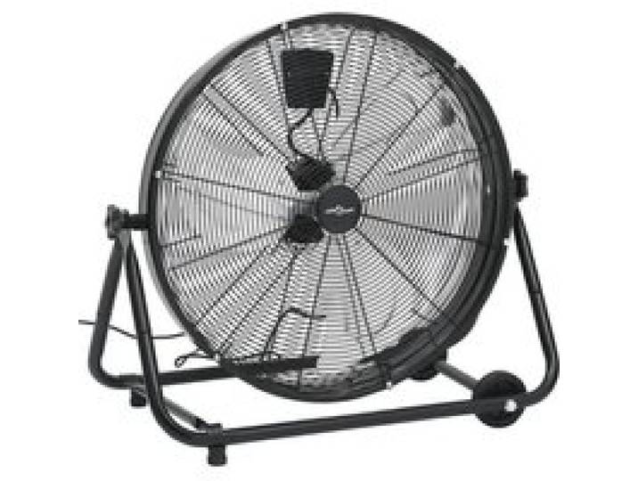 vidaXL Ventilateur à tambour industriel 60 cm 180 W Noir