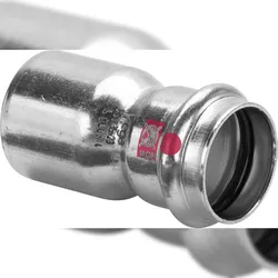 VIEGA Reduzierstück Prestabo Stahl verzinkt 28x22mm