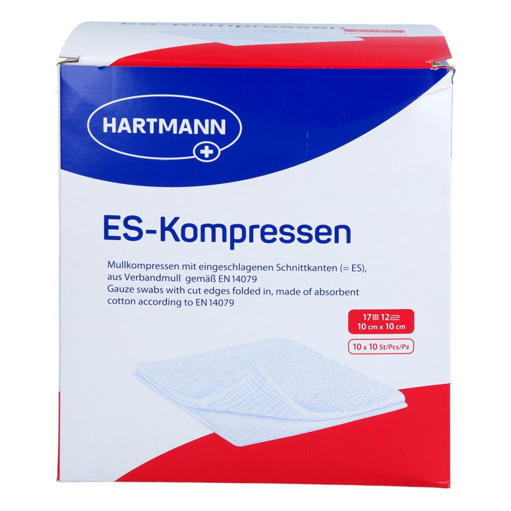 ToRa Pharma GmbH Es-kompressen steril 10x10 cm Grosspackung 16359631