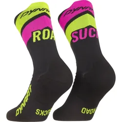 Dynafit Ultra Crew Laufsocken Black Out/Ultra Yellow Gr. 35-38