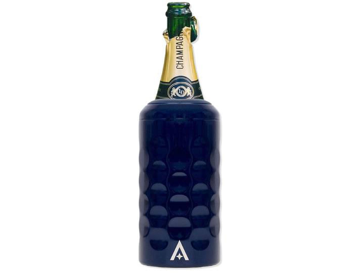 Sekt- & Weinflaschen Kühler Blau